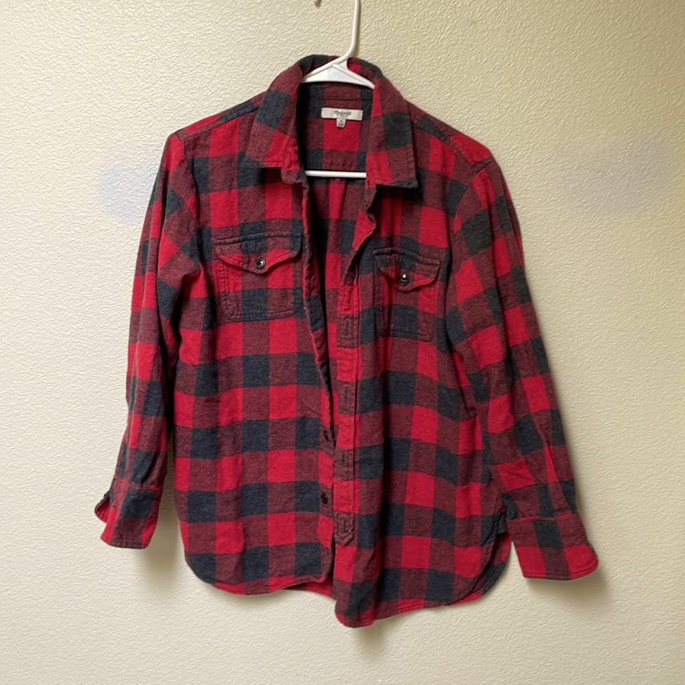 Madewell Buffalo Check plaid button up